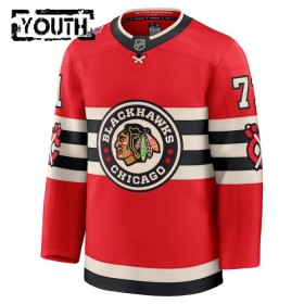Dresovi Chicago Blackhawks 2024-25 Fanatics Premium NHL Taylor Hall Winter Classic Crvena - Dječji
